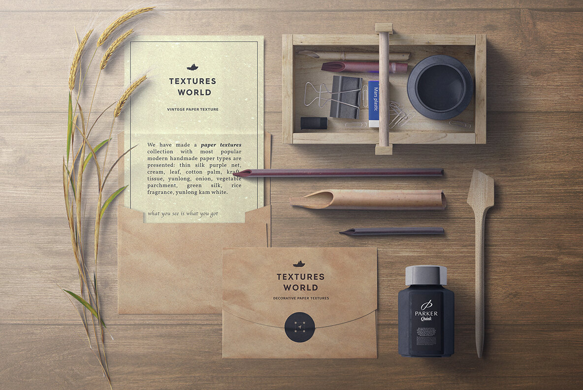 40 Mixed Vintage Paper Texture Backgrounds 4