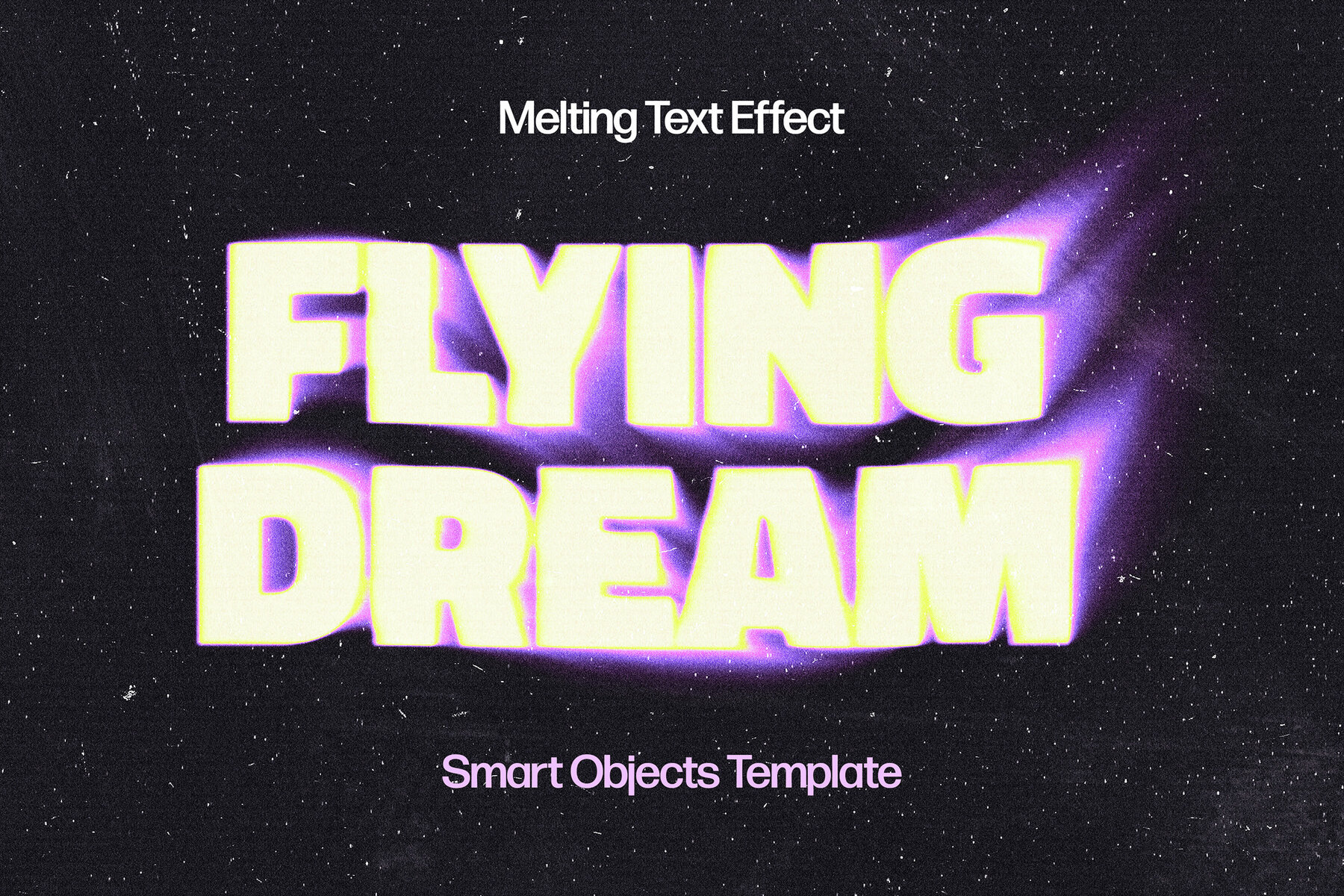 Blurry Flowing Text Effect 1