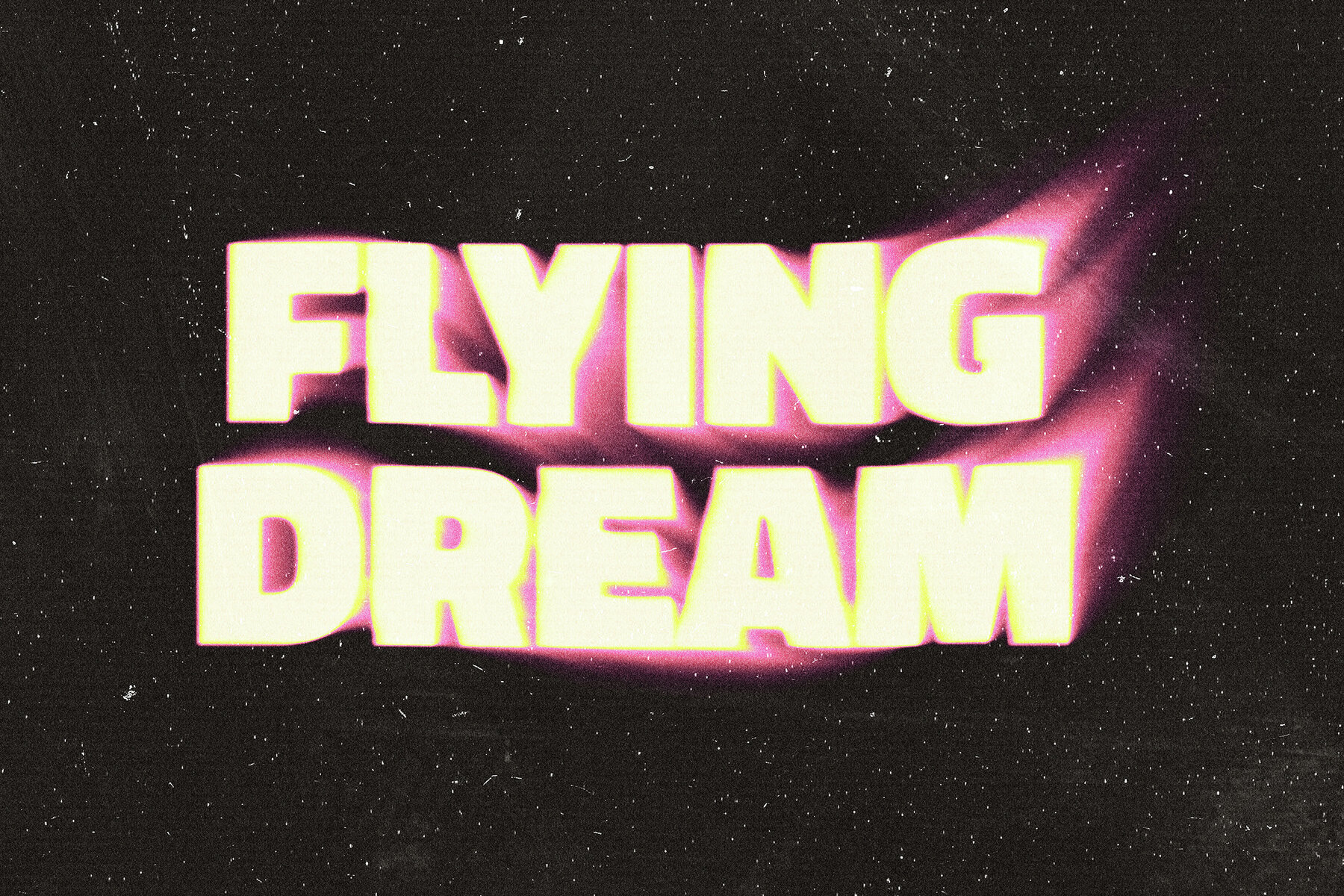 Blurry Flowing Text Effect 3