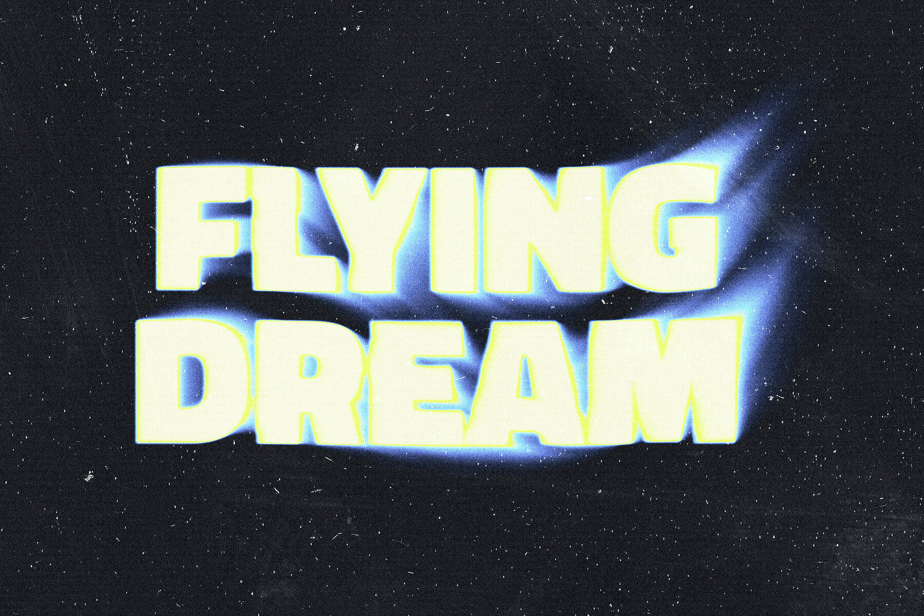 Blurry Flowing Text Effect 4