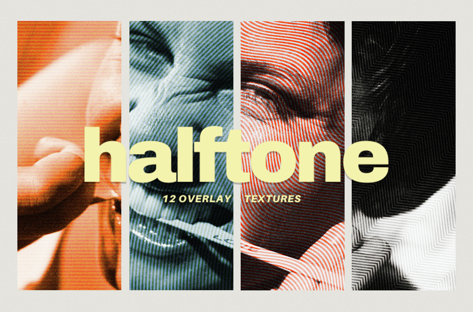 12 Halftone Overlay Textures 1