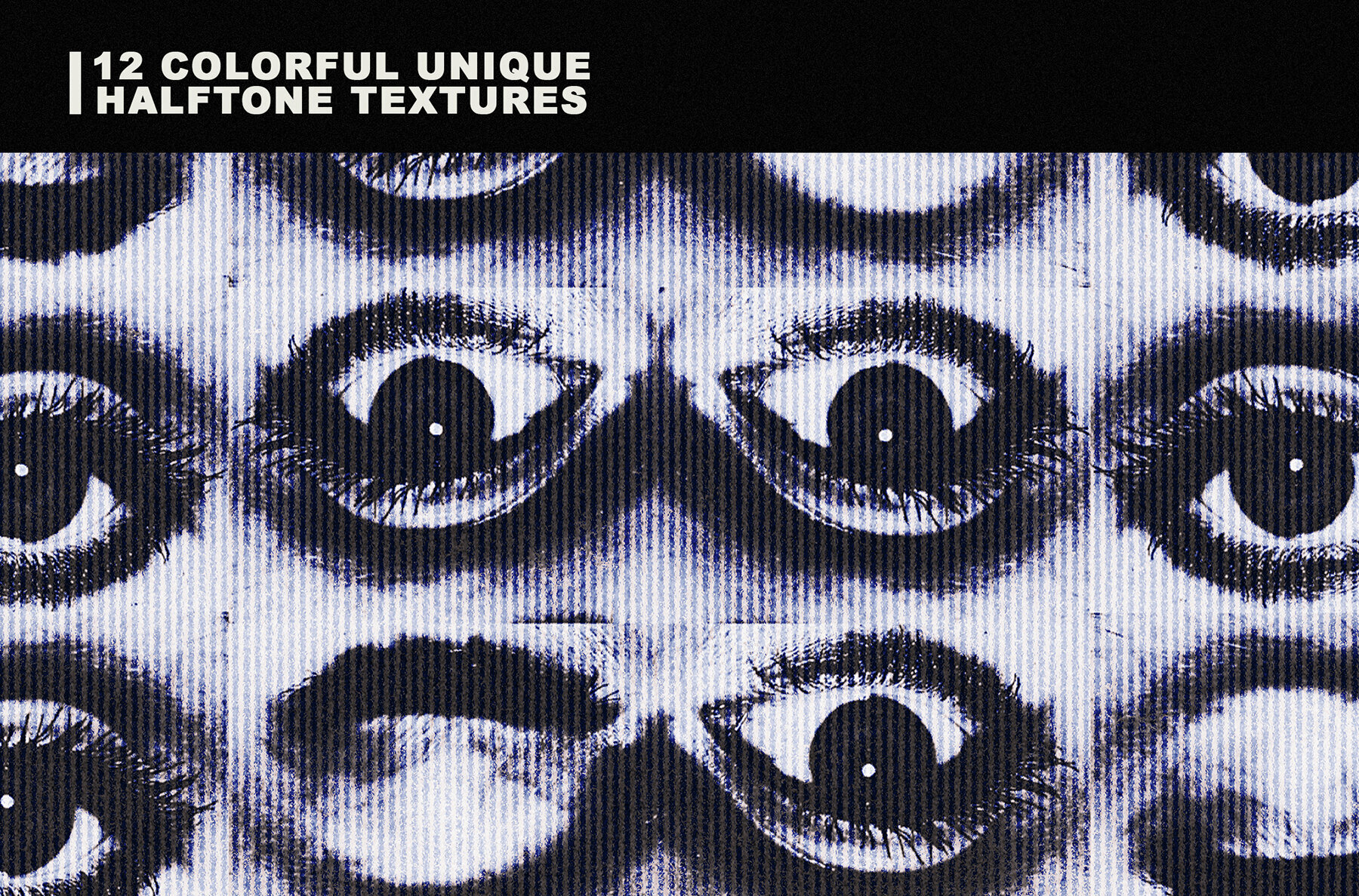 12 Halftone Overlay Textures 3