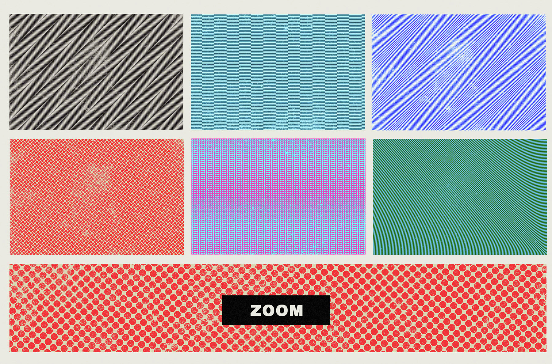 12 Halftone Overlay Textures 4