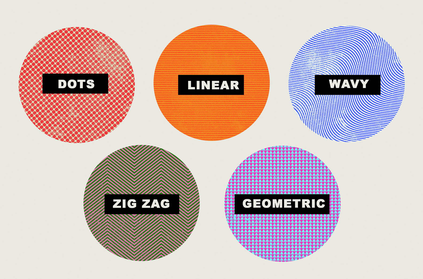 12 Halftone Overlay Textures 7