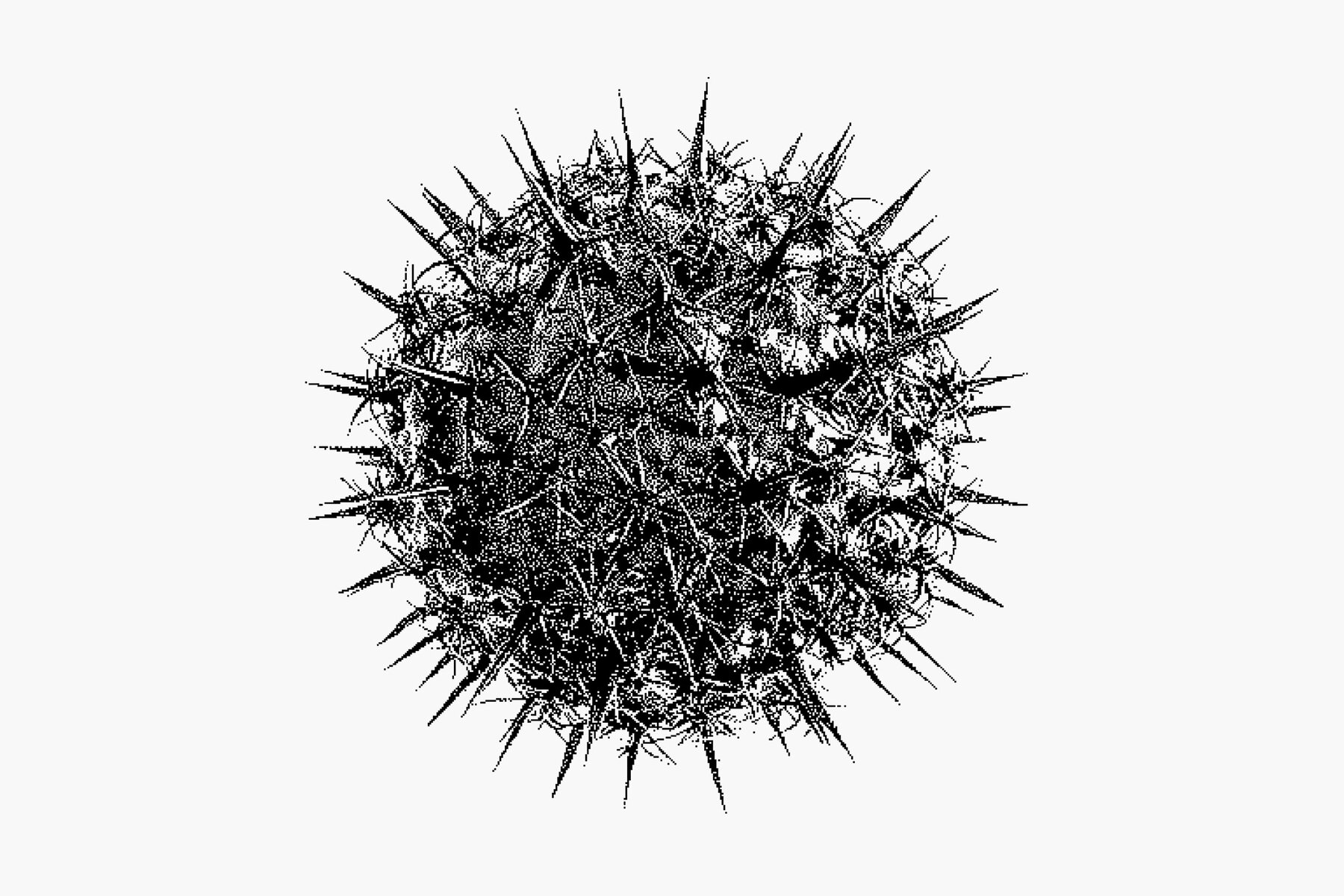 Abstract Dithering Bitmap Shapes 5