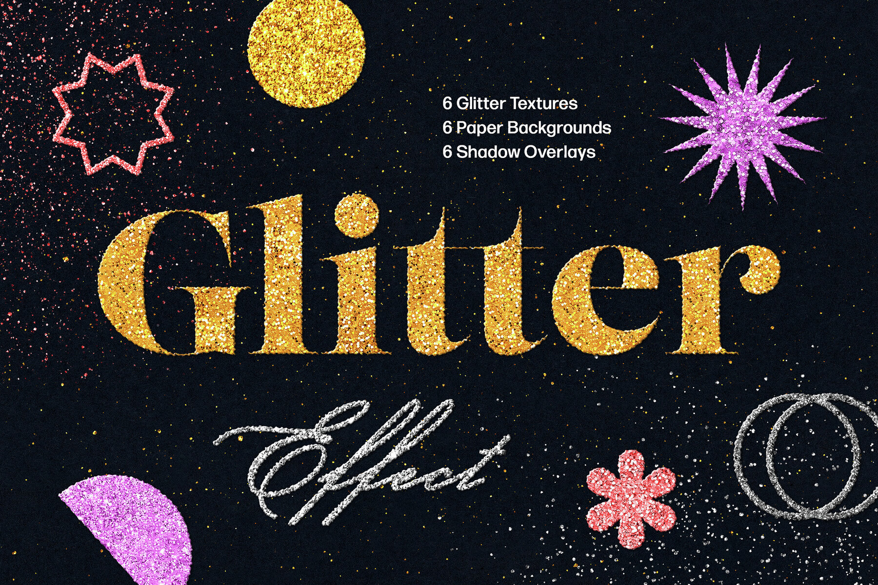 Sparkling Glitter Text   Logo Effect 1