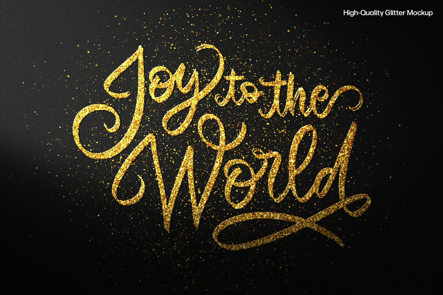 Sparkling Glitter Text   Logo Effect 7