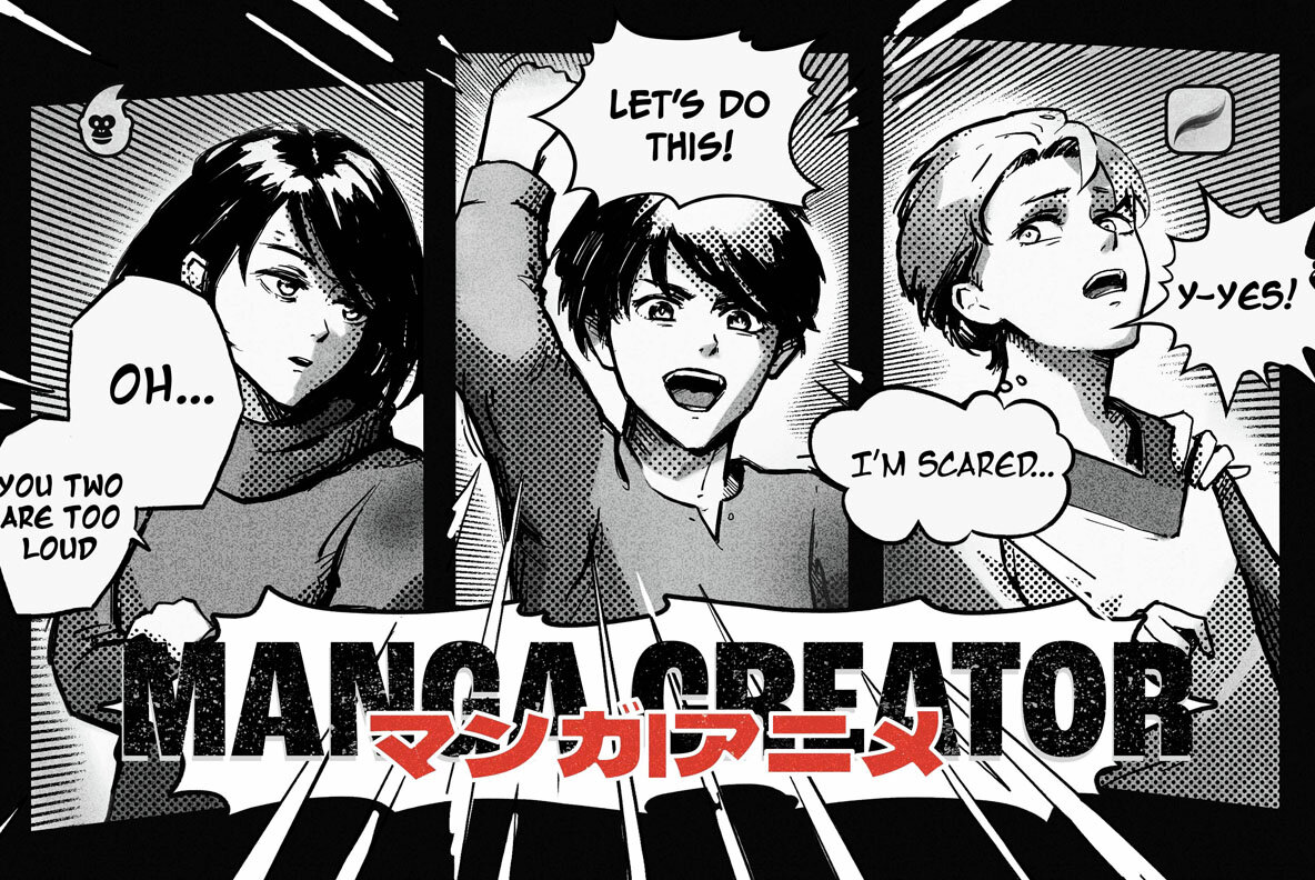 Manga Brushes Procreate Bundle 18