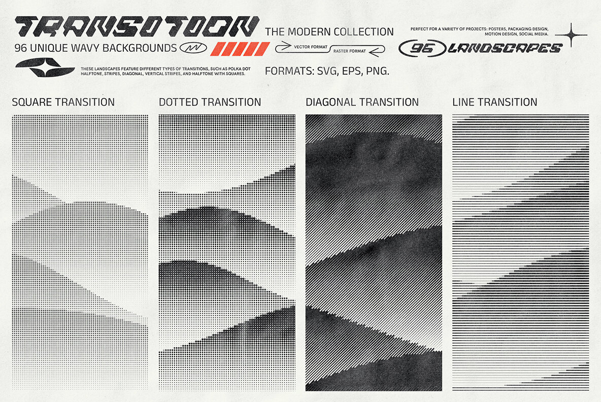 96 Wavy Transition Landscapes 3