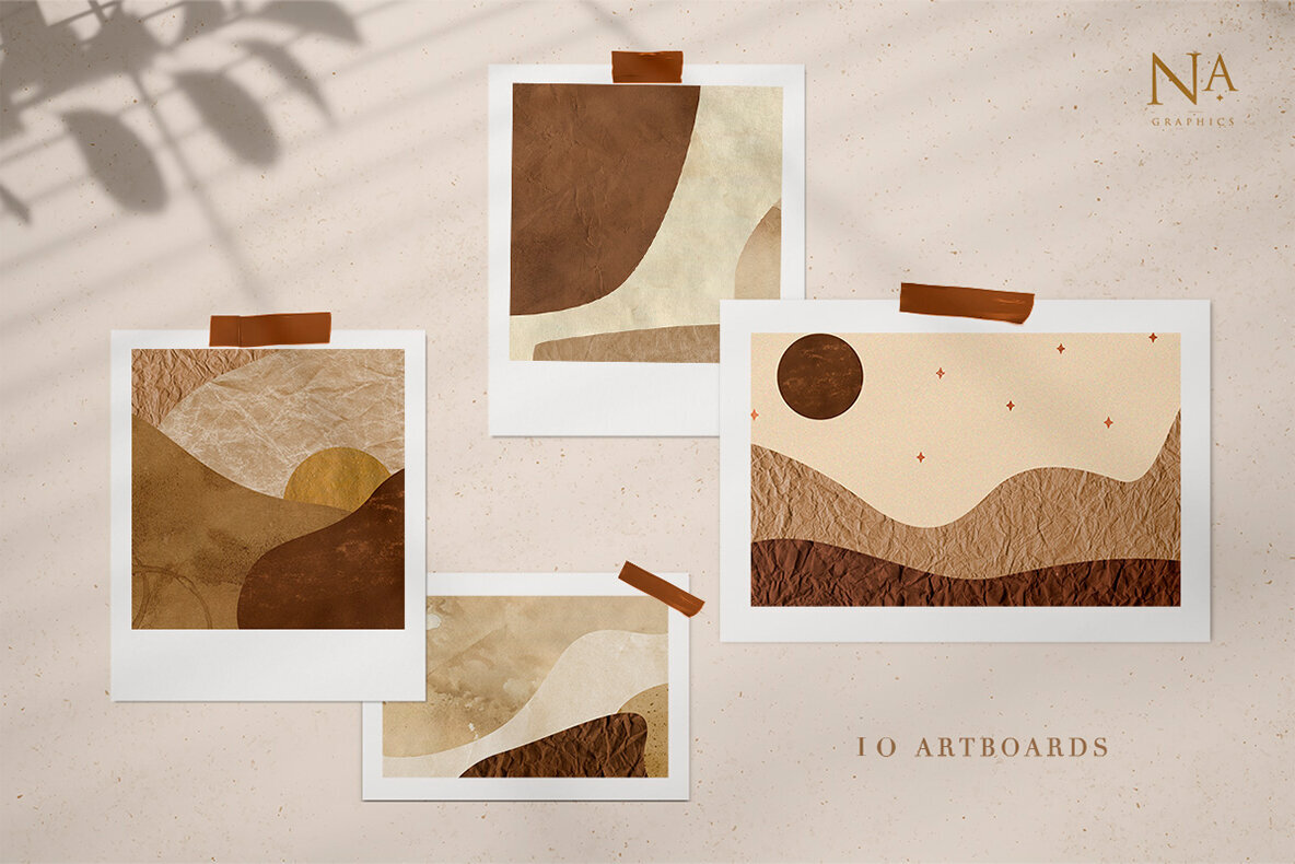 72 Coffee Grunge Vintage Textures 3