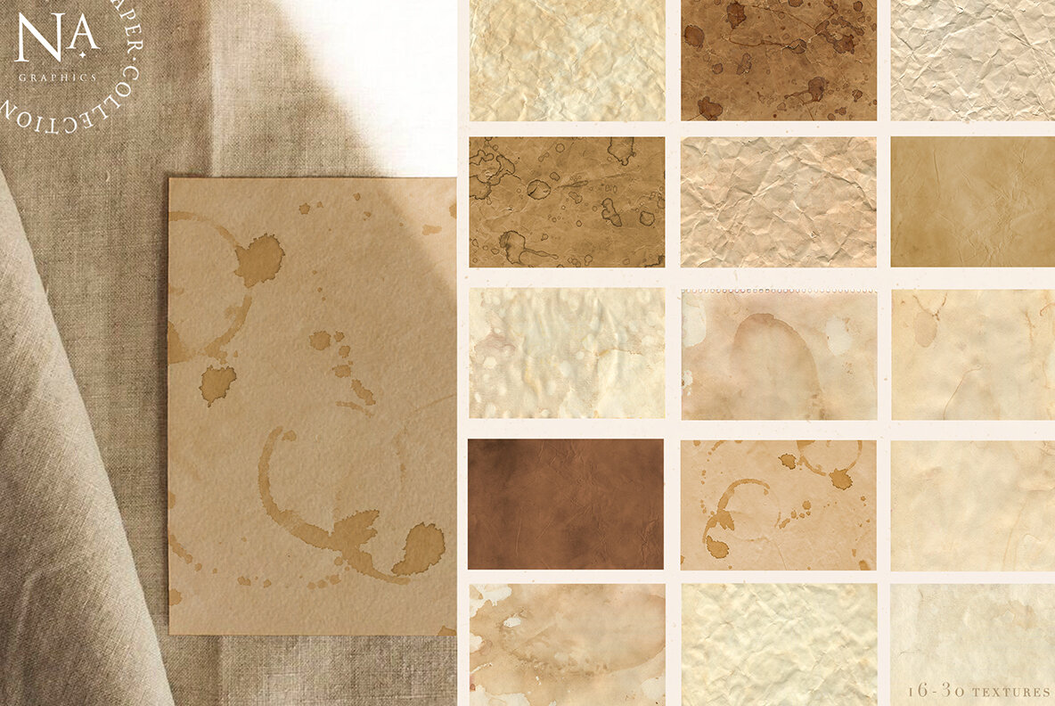 72 Coffee Grunge Vintage Textures 4