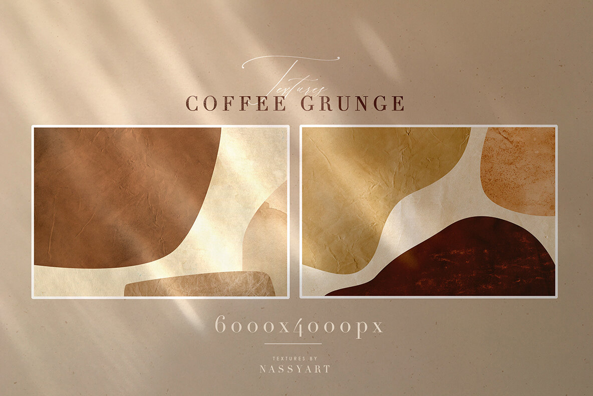 72 Coffee Grunge Vintage Textures 7