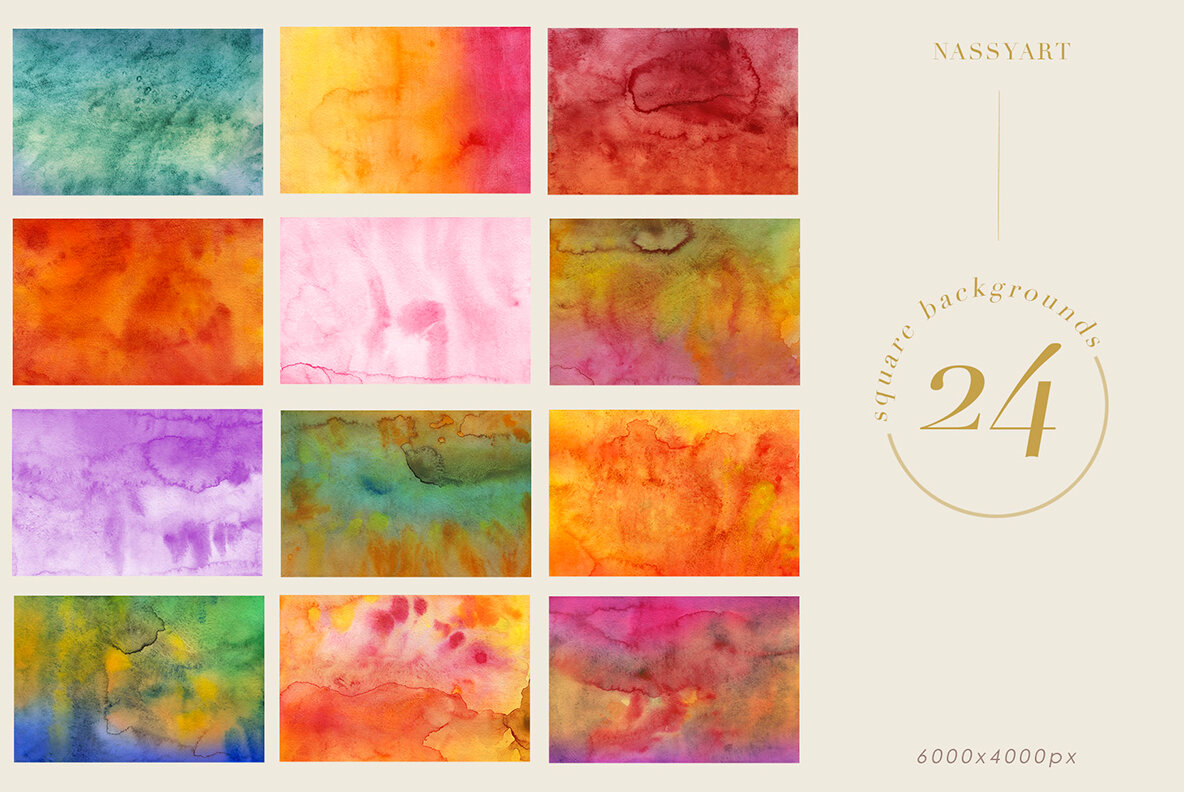 Luminoso Watercolor Textures 6