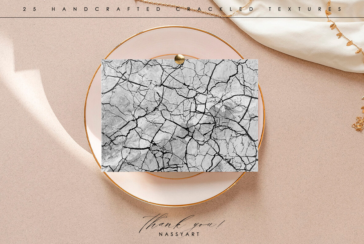 Abstract Crackled Paper Textures 2