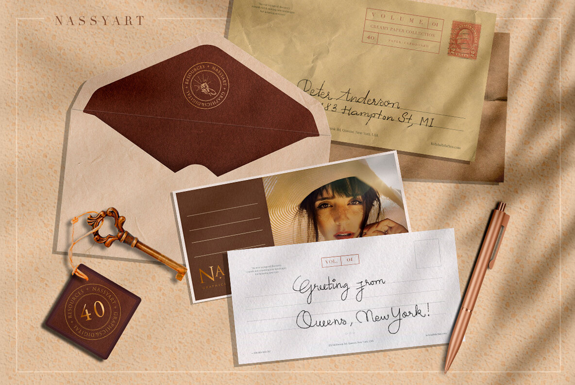 40 Vintage Paper Collection 7