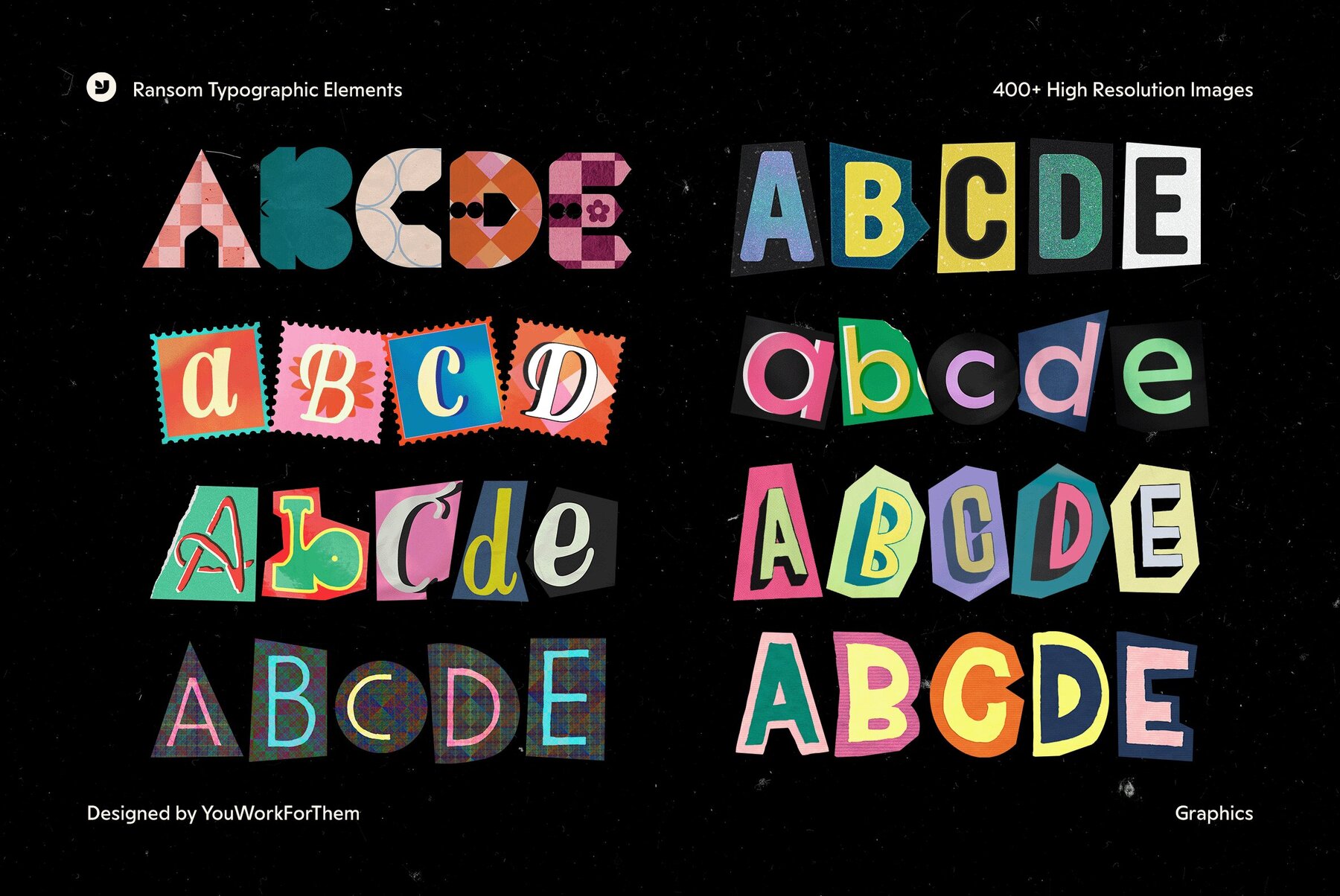 Ransom Typographic Elements 4