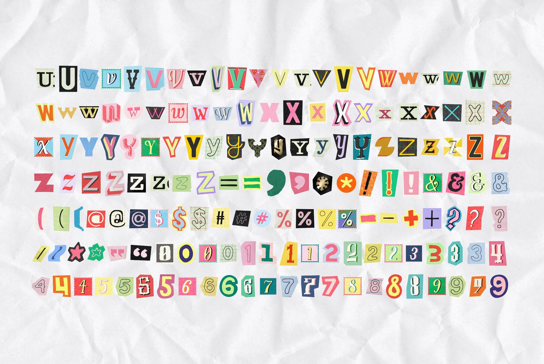 Ransom Typographic Elements 10