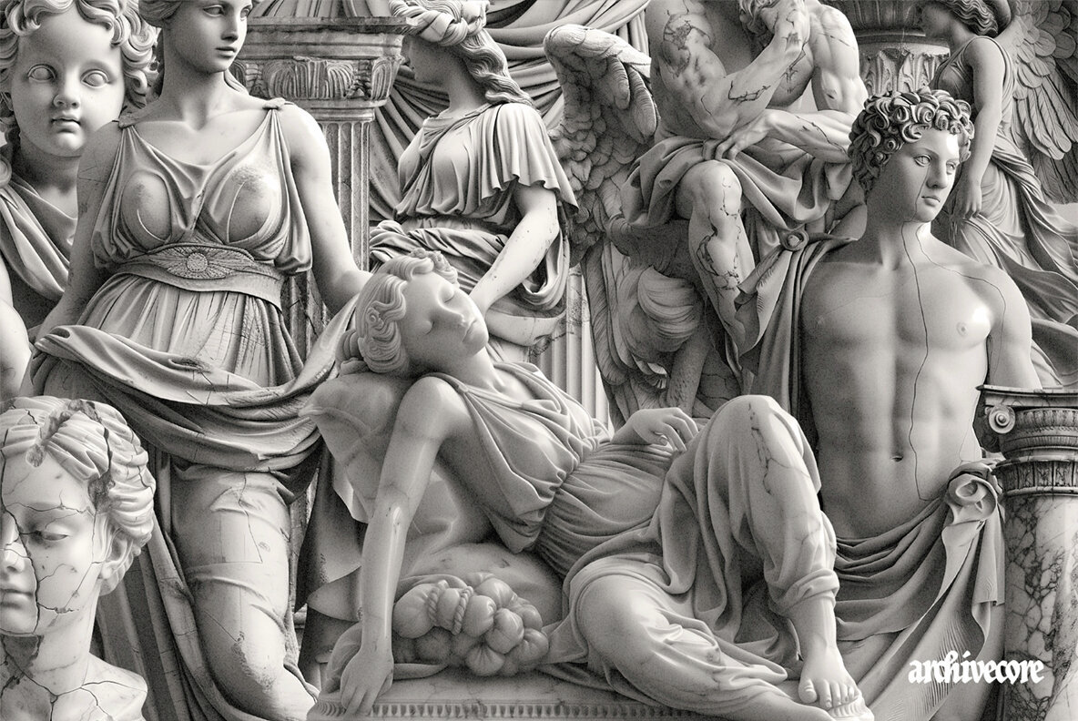 Marbled Classics Vintage Graphics 3