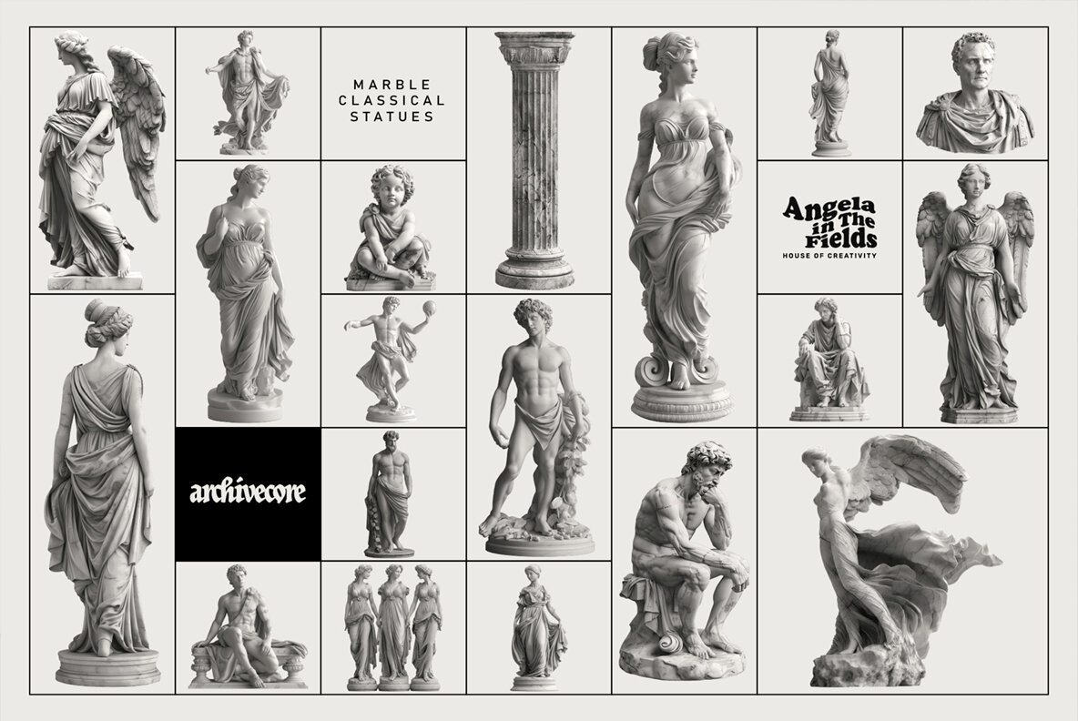 Marbled Classics Vintage Graphics 10