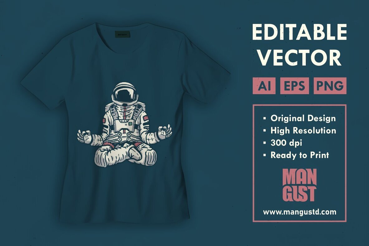 Meditation Astronaut 3