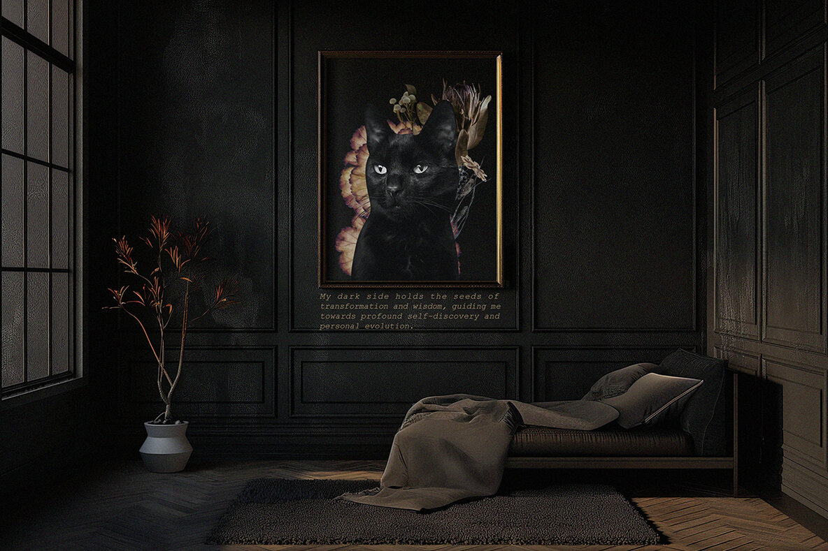 Dark Side Of The Soul Mixed Media Collage Pack 5