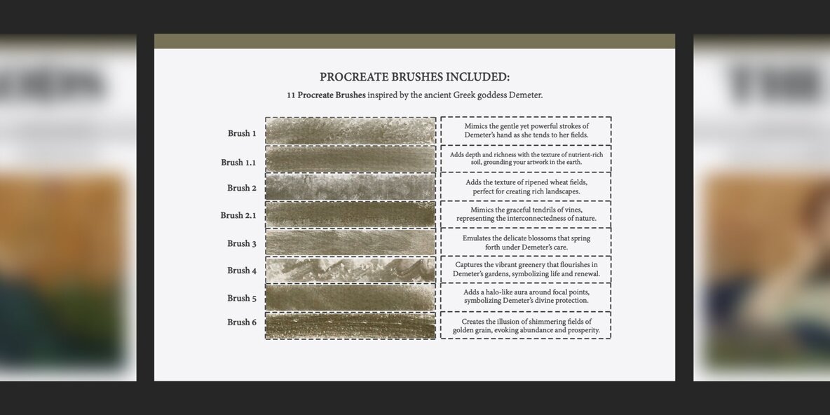 Demeter Procreate Kit 4