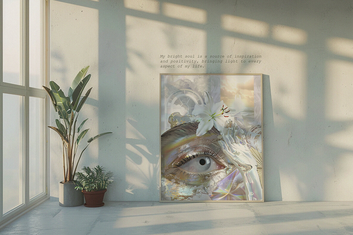 Bright Side Of The Soul Mixed Media Collage Pack 6