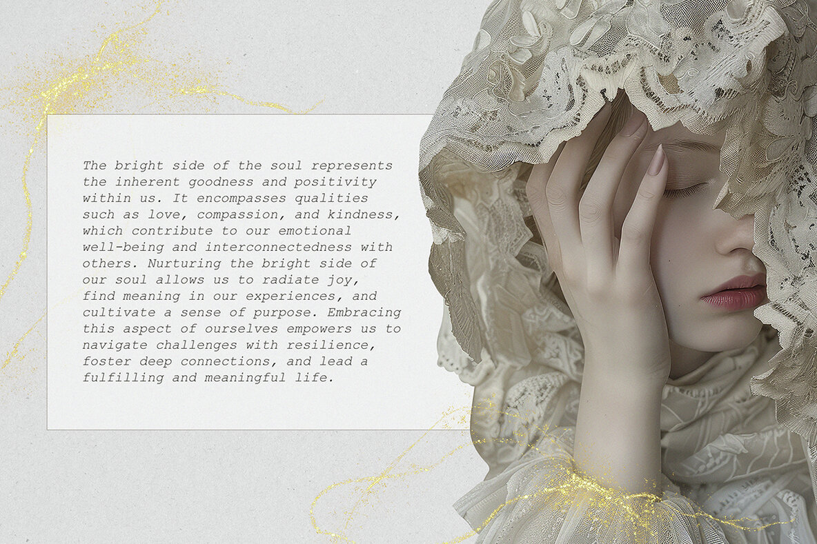 Bright Side Of The Soul Mixed Media Collage Pack 9