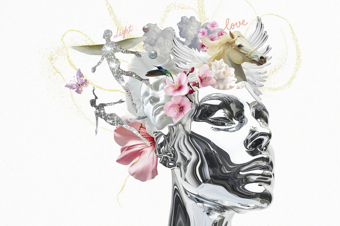 Bright Side Of The Soul Mixed Media Collage Pack 11