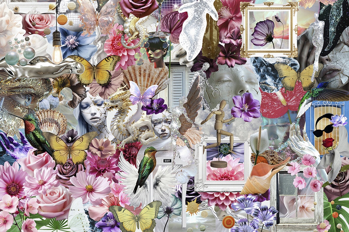 Bright Side Of The Soul Mixed Media Collage Pack 15