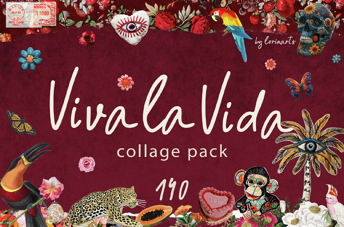 Viva la Vida Collage Creator Pack 1