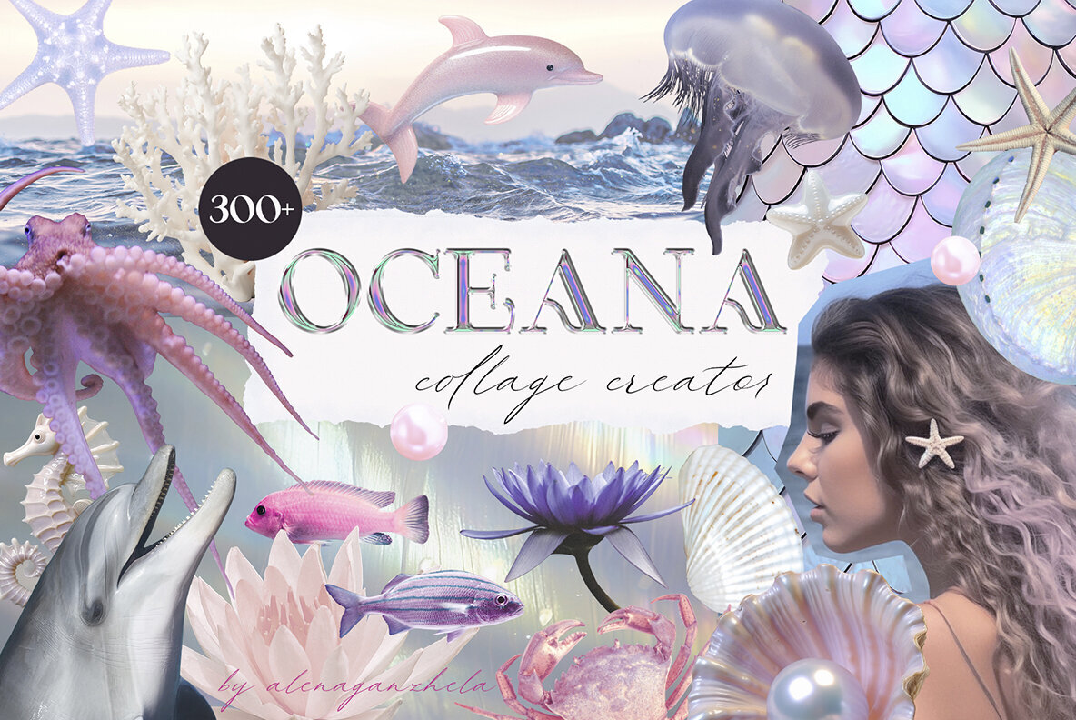 Oceana Collage Creator Pack 1