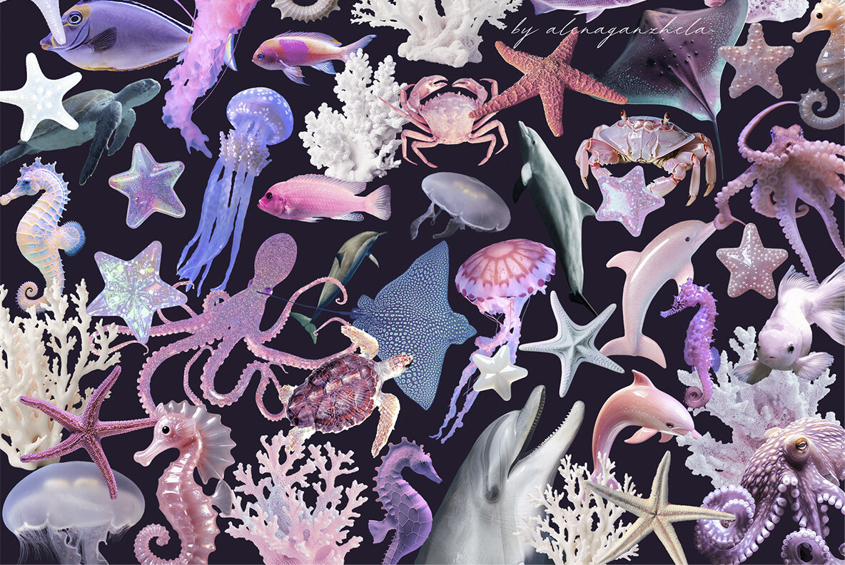 Oceana Collage Creator Pack 11