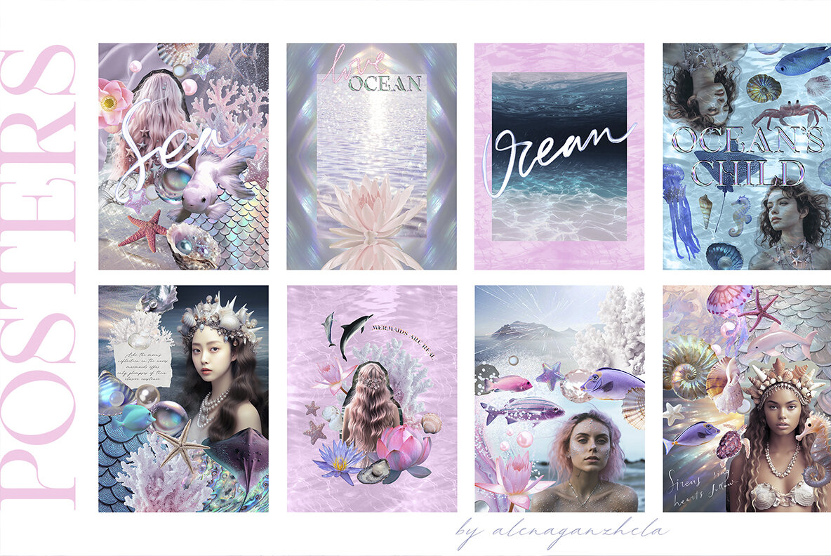 Oceana Collage Creator Pack 14