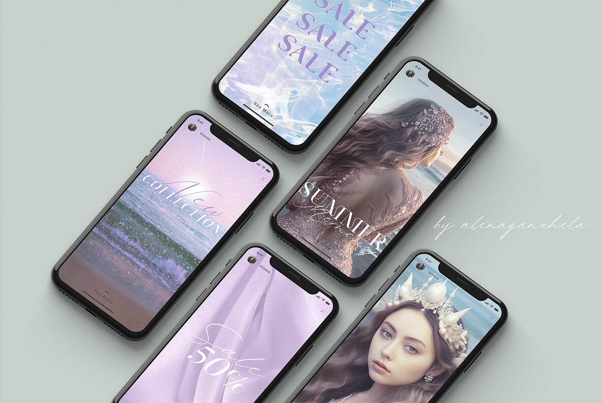 Oceana Collage Creator Pack 17