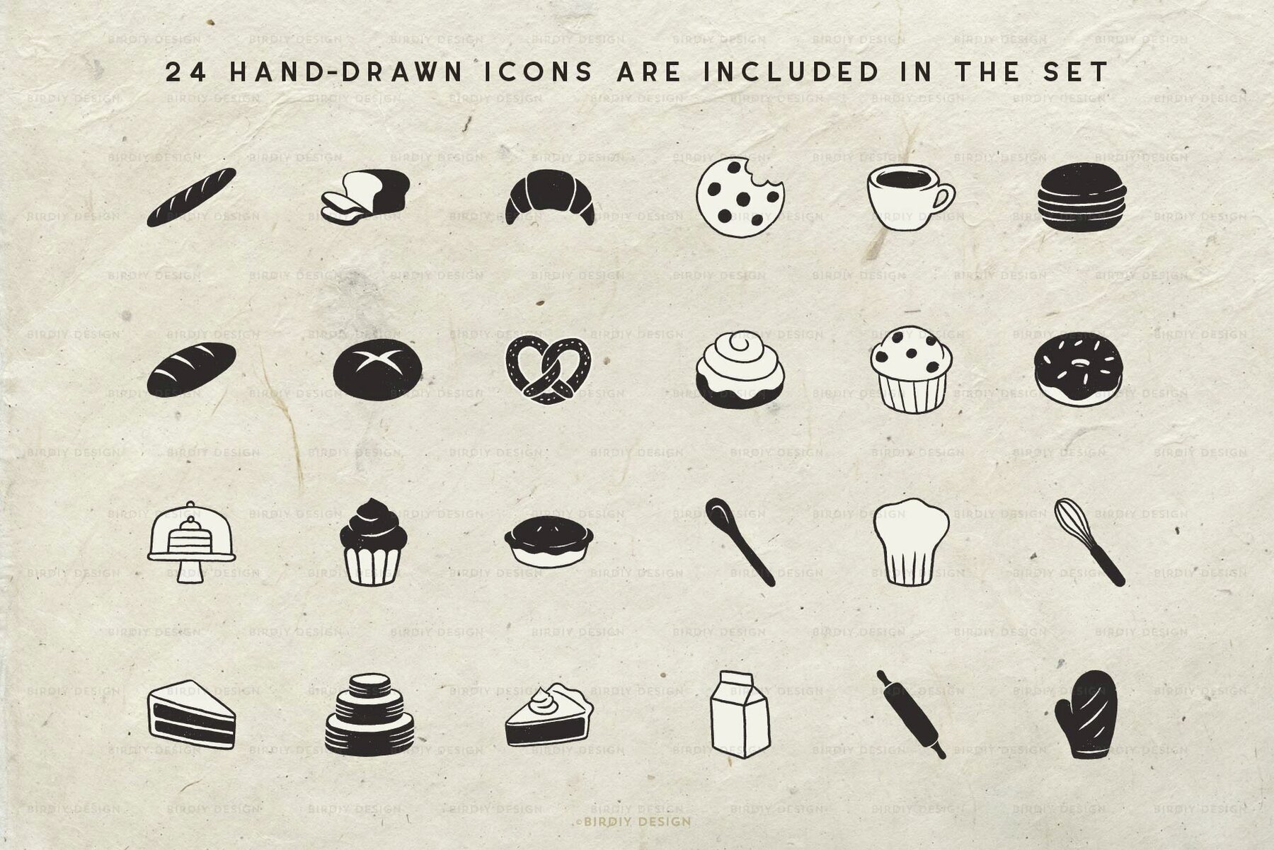 Freshly Baked Graphics Bakery Icons 2