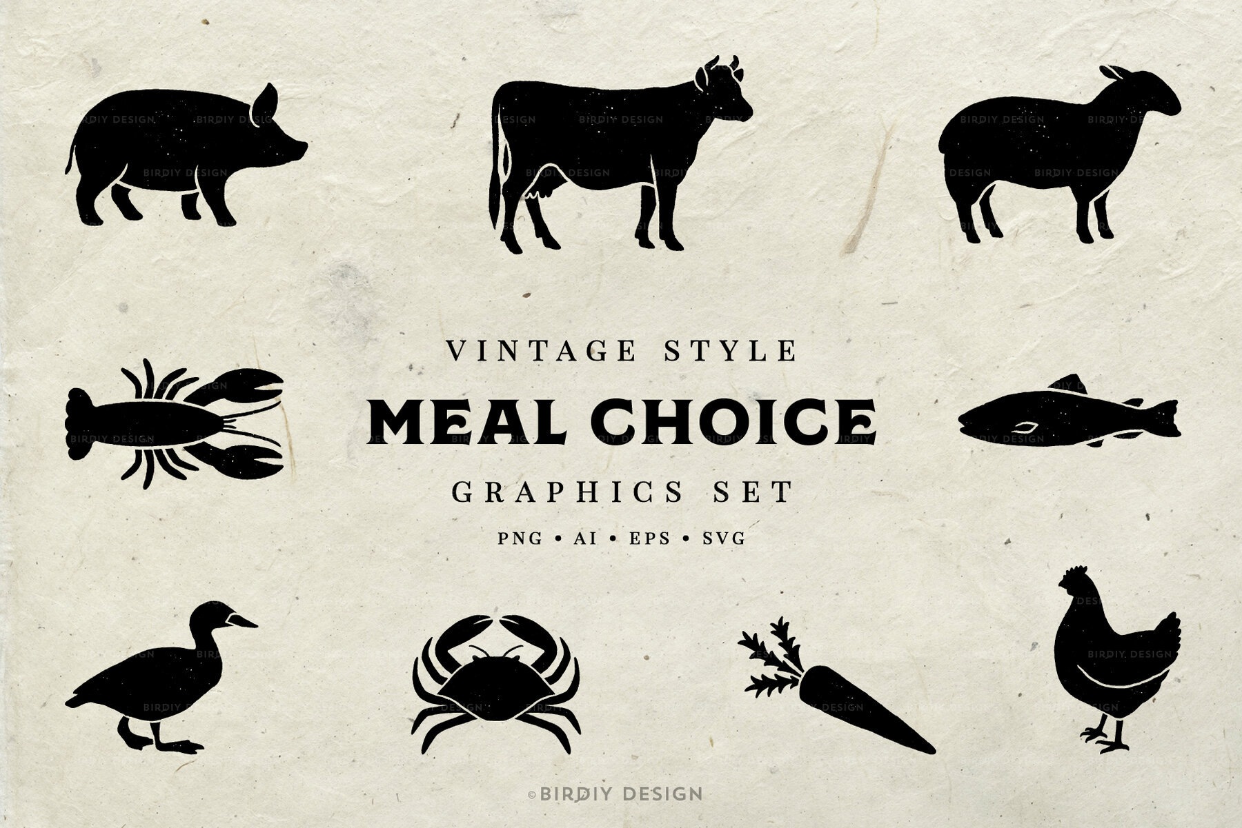 Meal Choice Icons 1