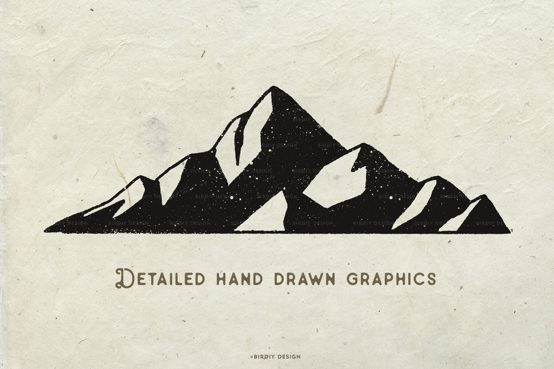 Rustic Nature Icons   Illustrations 8