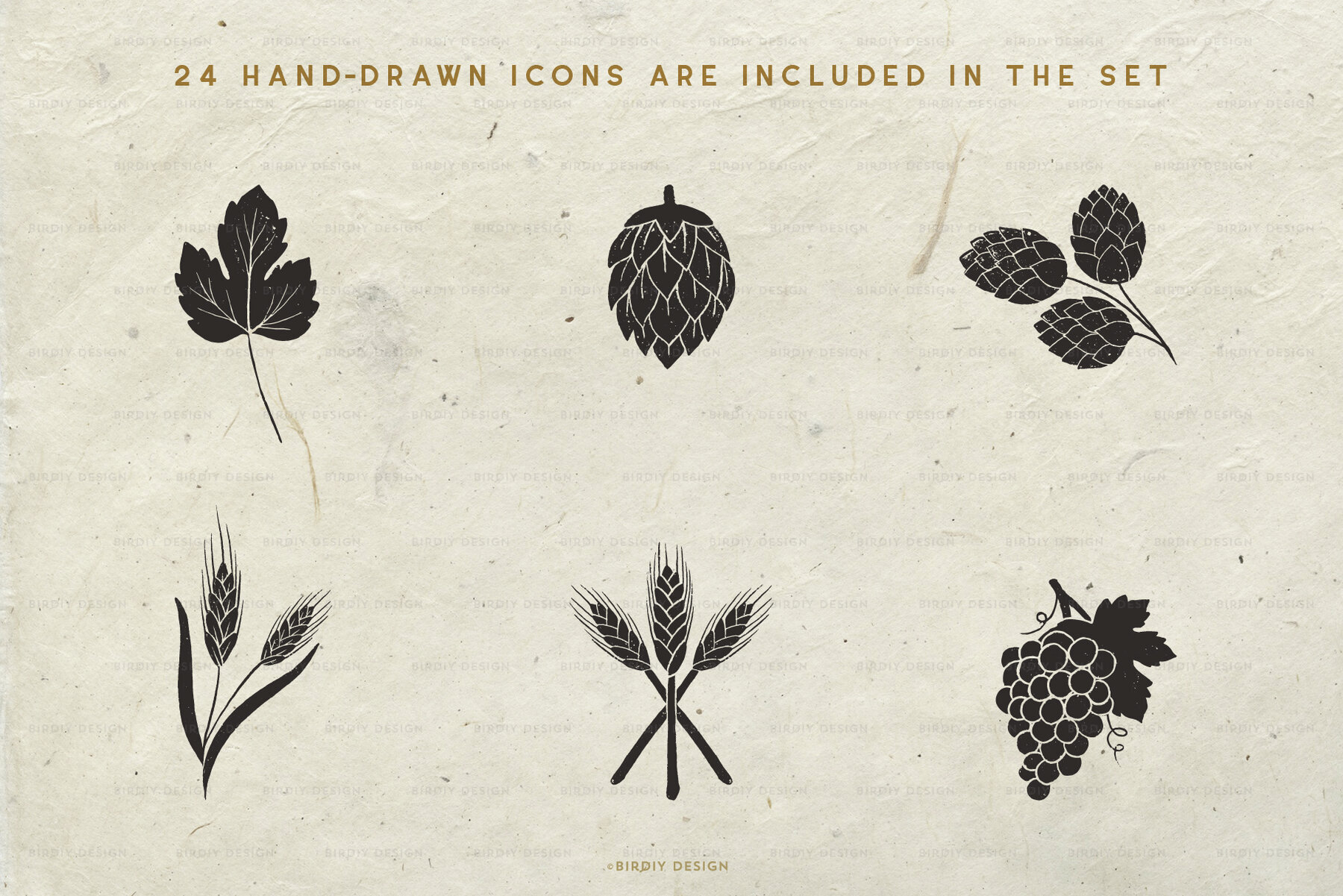 Beer Wine and Liquor Icons 3