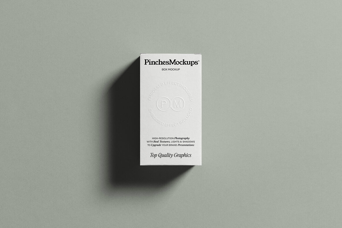 Embossed Box Mockup PMBM21 3