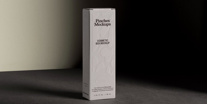 Embossed Box Mockup PMBM23