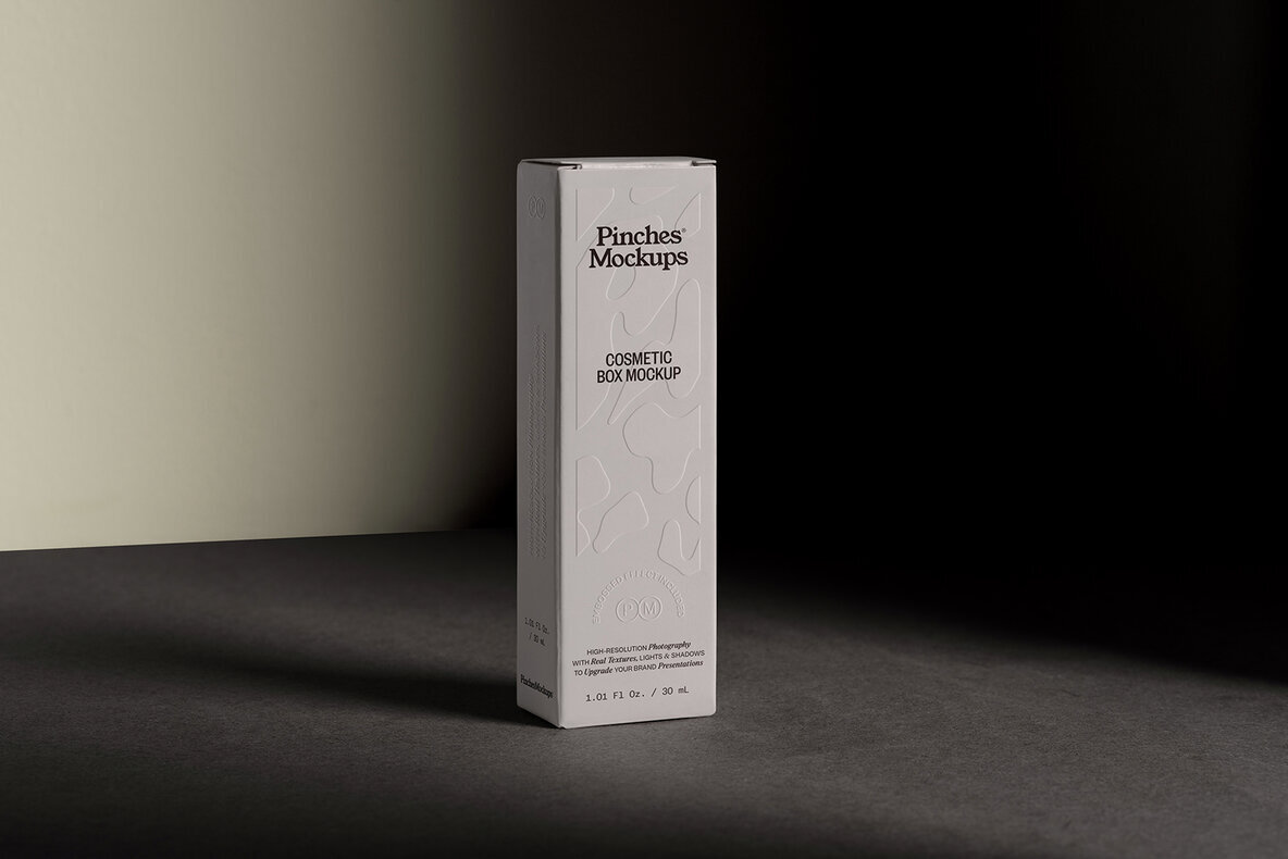 Embossed Box Mockup PMBM23 2