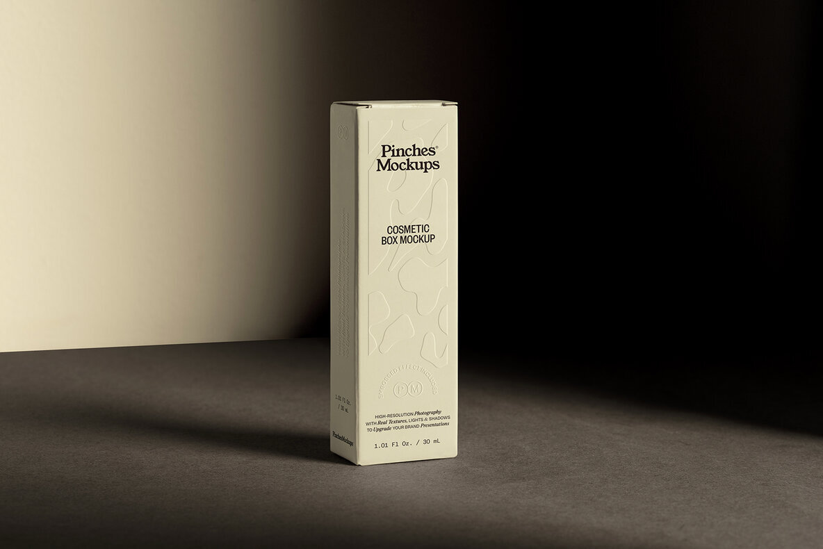 Embossed Box Mockup PMBM23 3