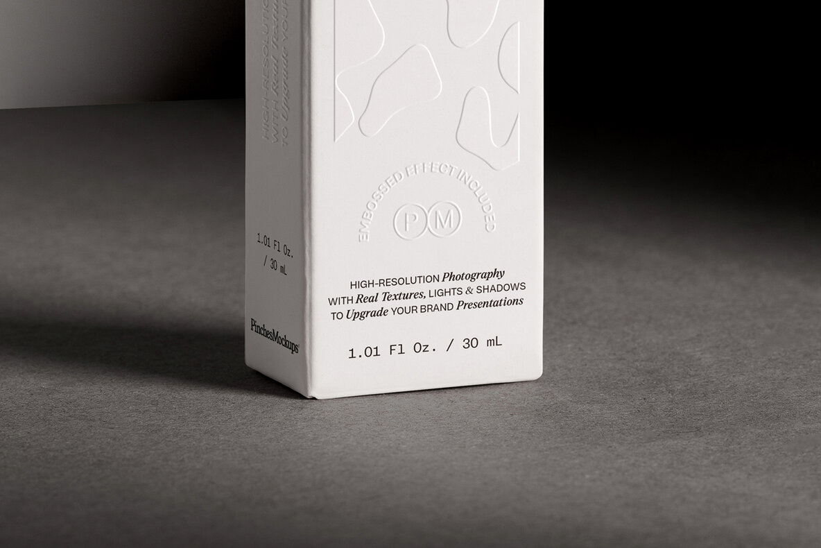 Embossed Box Mockup PMBM23 6