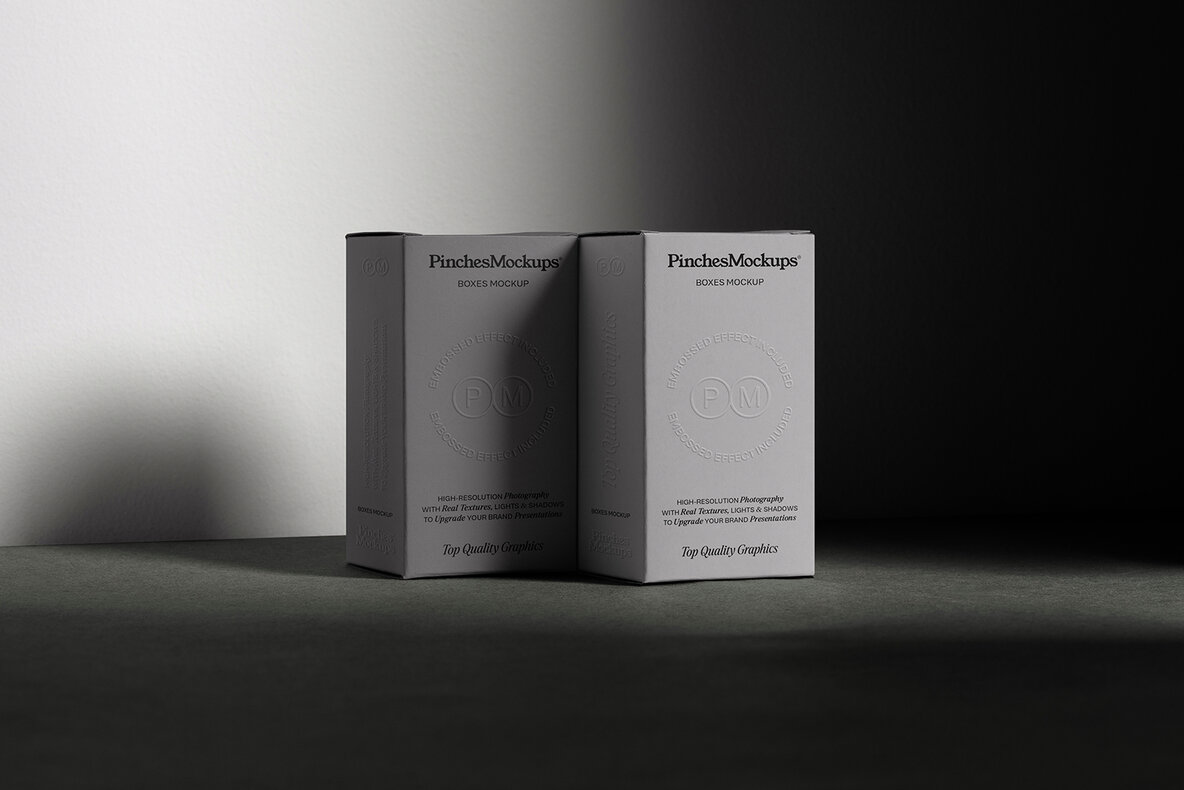 Embossed Boxes Mockup PMBM25 5