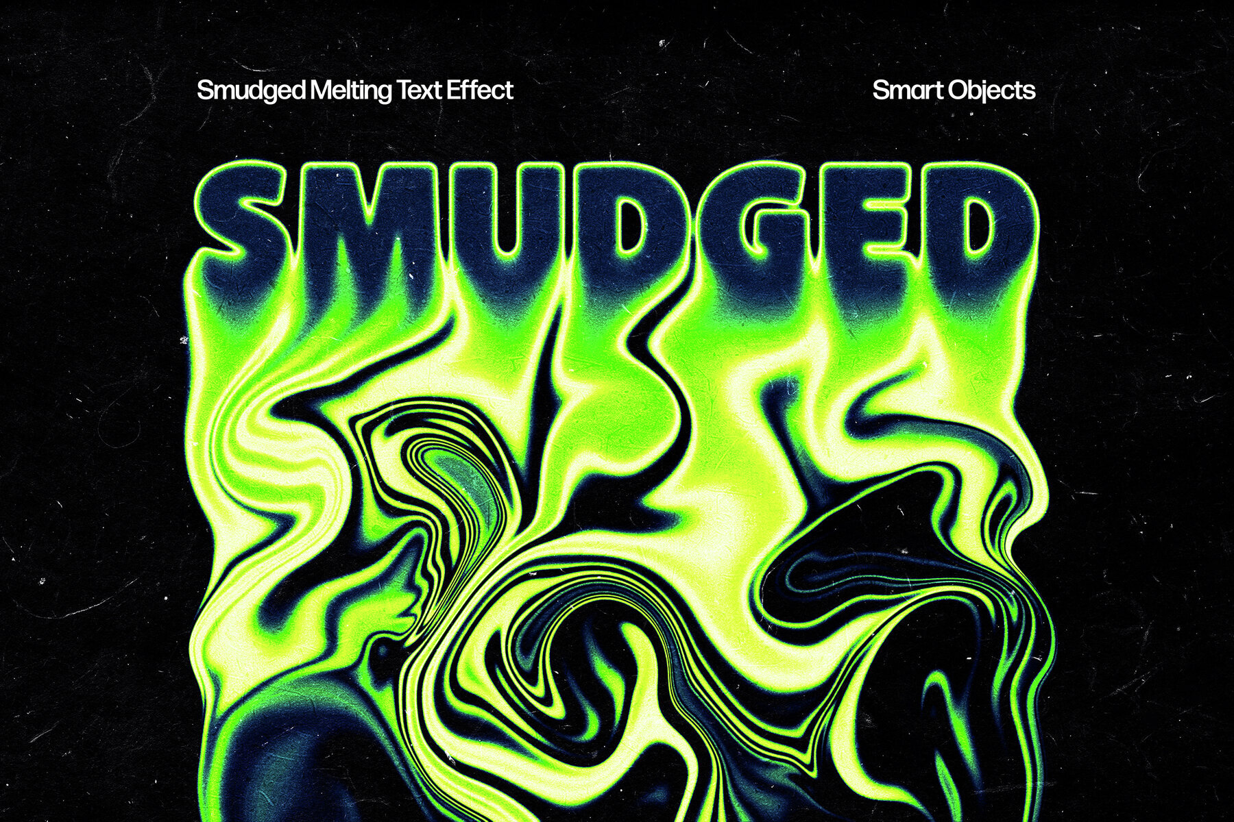 Smudged Flowing Text Effect 1