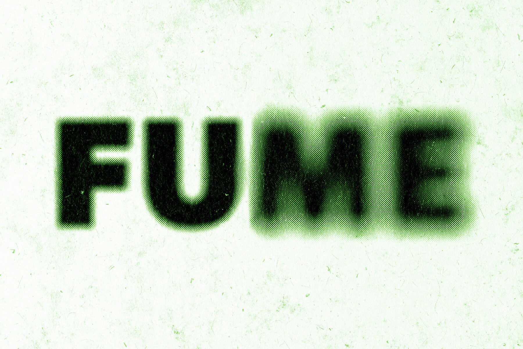 Dust Blurred Halftone Text Effect 5