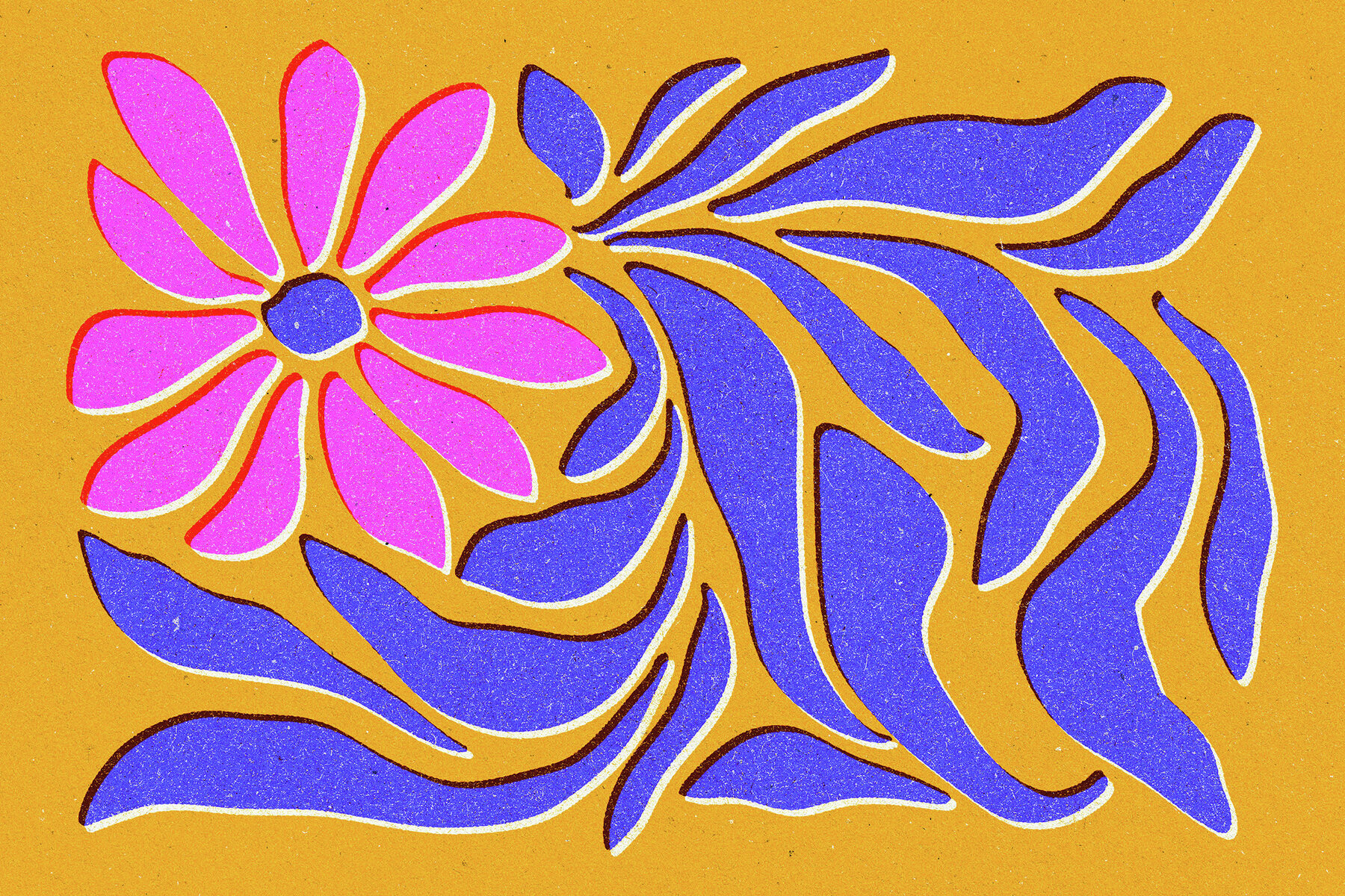 Risoprint Grunge Text   Logo Effect 3