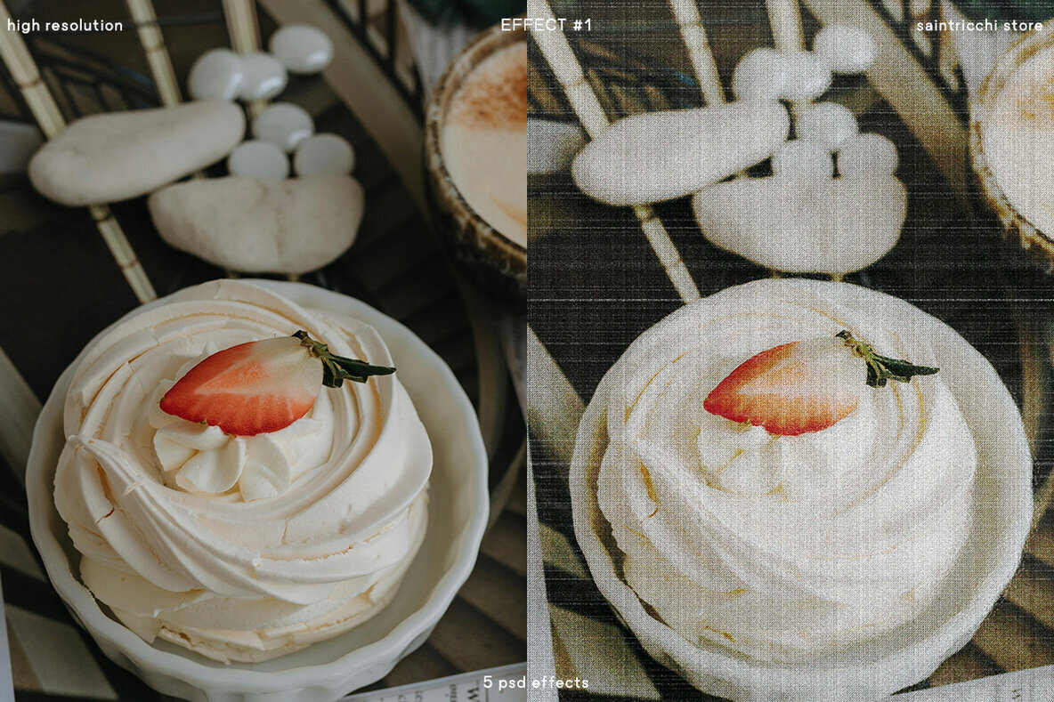 Magazine Print Effect 2   Photoshop PSD Effect 2