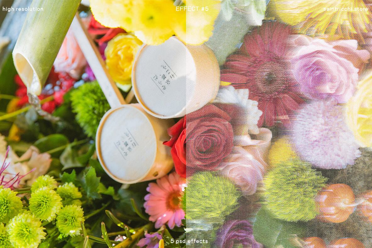 Magazine Print Effect 2   Photoshop PSD Effect 6